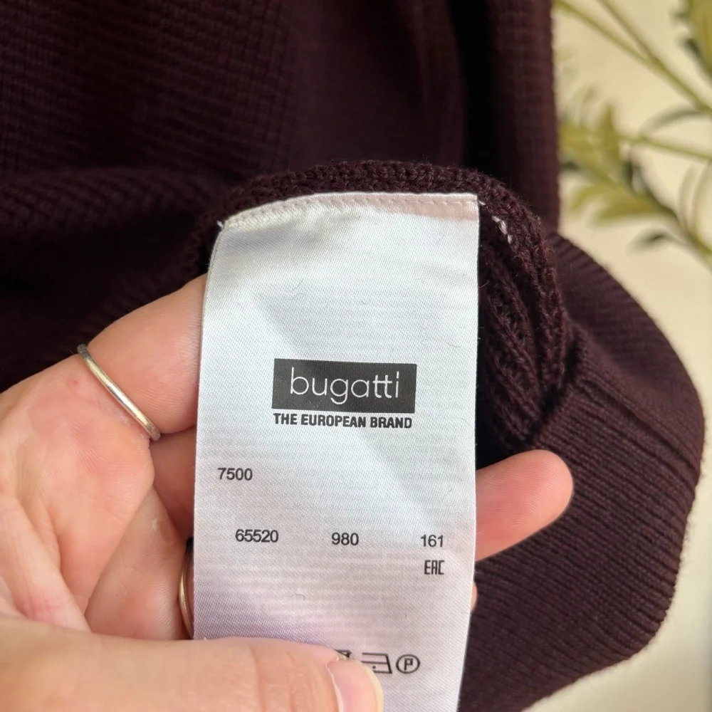 • [Bugatti] Men’s 1/4 Zip Sweater •